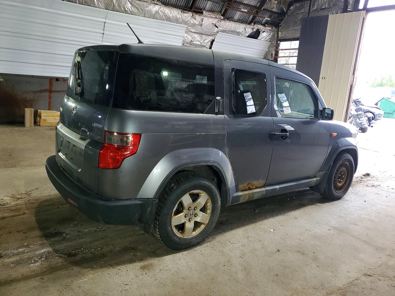 2010 Honda Element Lx Gray vin: 5J6YH2H38AL002658