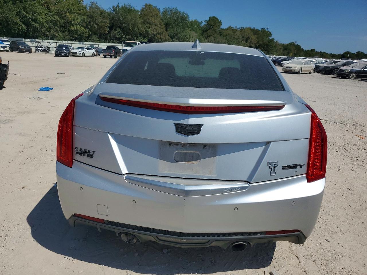 2015 Cadillac Ats Luxury Silver vin: 1G6AB5RX2F0124004