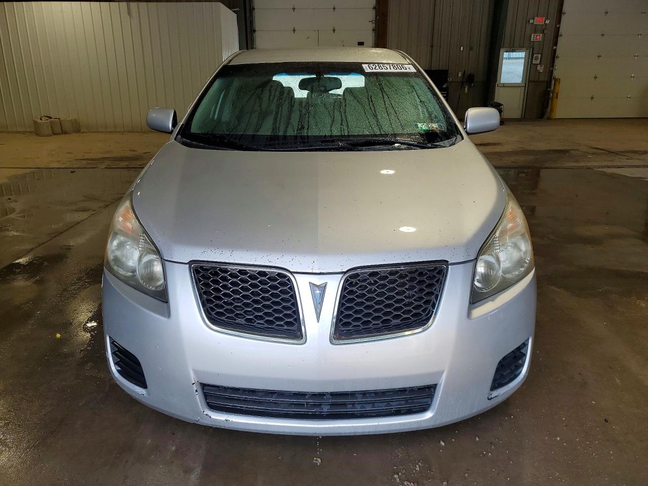 2010 Pontiac Vibe Silver vin: 5Y2SP6E09AZ413936