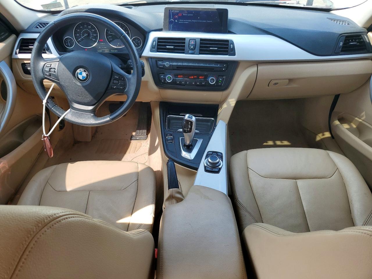 2013 Bmw 328 I White vin: WBA3A5C56DF602240