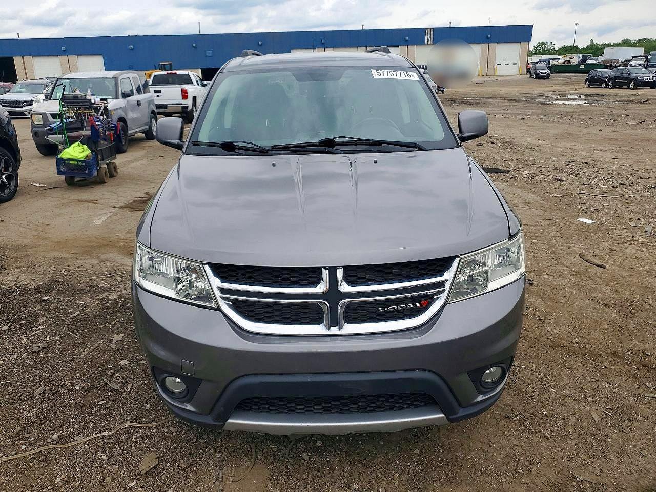 2012 Dodge Journey Sxt Gray vin: 3C4PDDBG2CT397271
