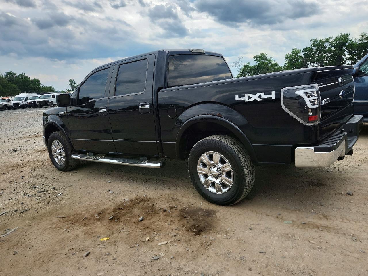 2009 Ford F150 Supercrew Black vin: 1FTPW14V19FA71162