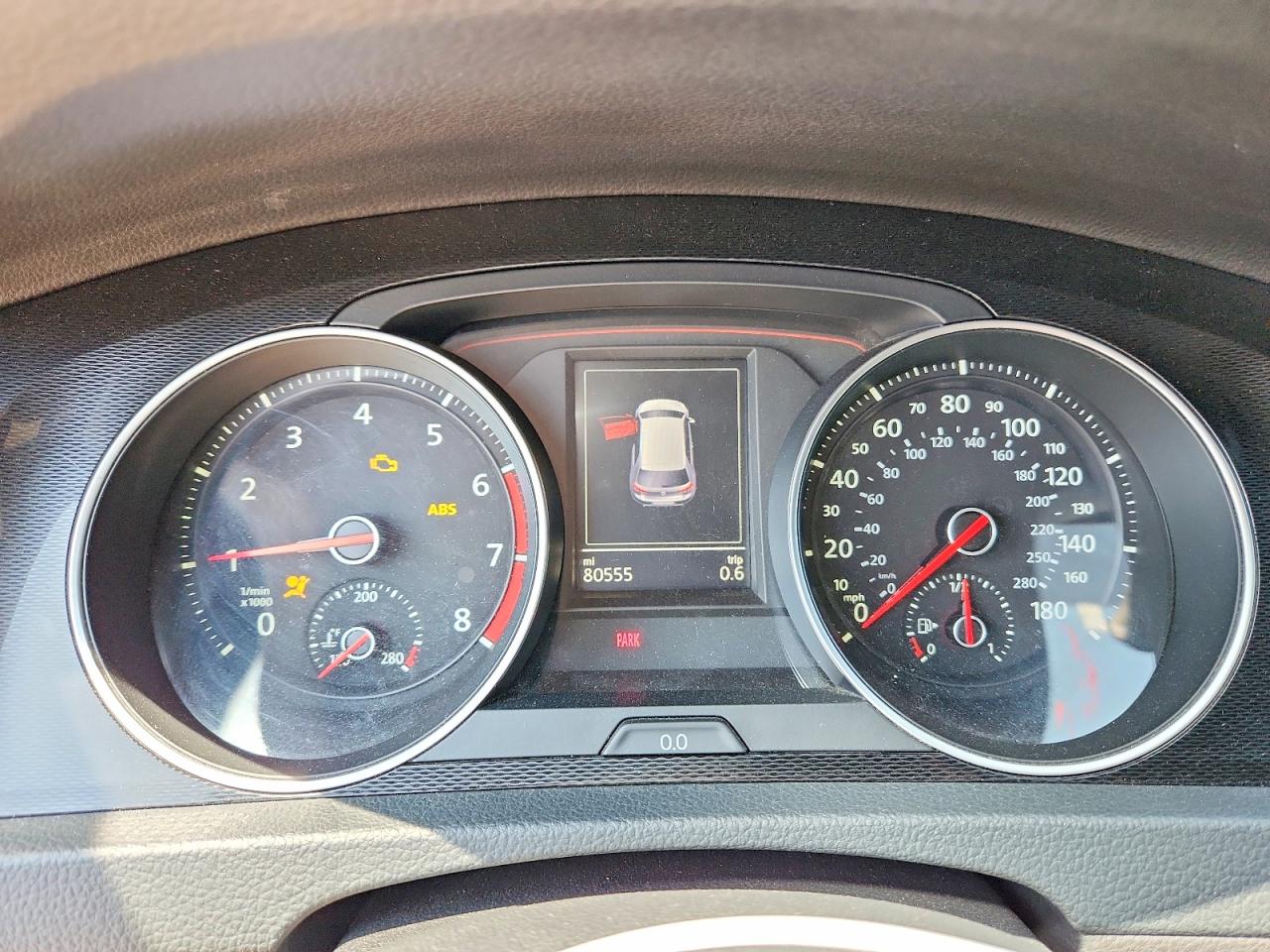 2015 Volkswagen Gti White vin: 3VWYT7AU7FM042320