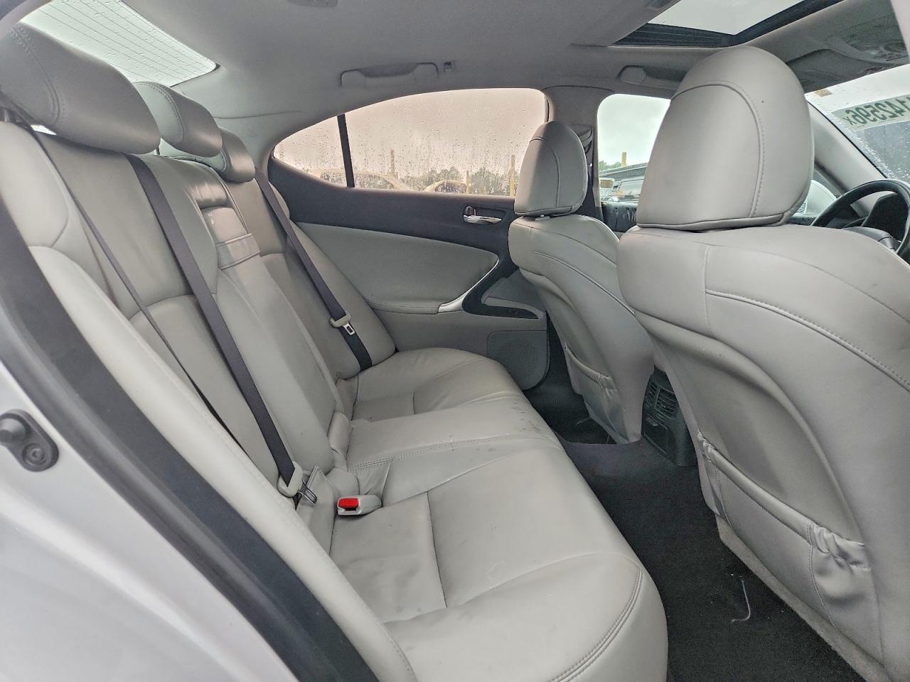 2008 Lexus Is 250 Silver vin: JTHBK262685076407