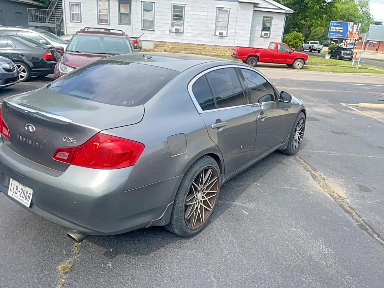 2011 Infiniti G25 Sedan X Gray vin: JN1DV6AR8BM650020