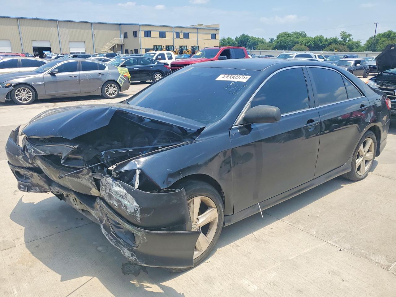 2011 Toyota Camry Se Черный vin: 4T1BF3EK8BU707907