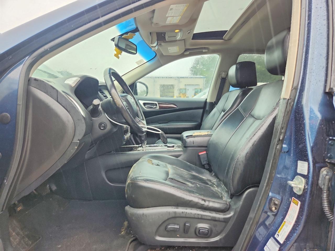 2013 Nissan Pathfinder S Blue vin: 5N1AR2MM5DC688354