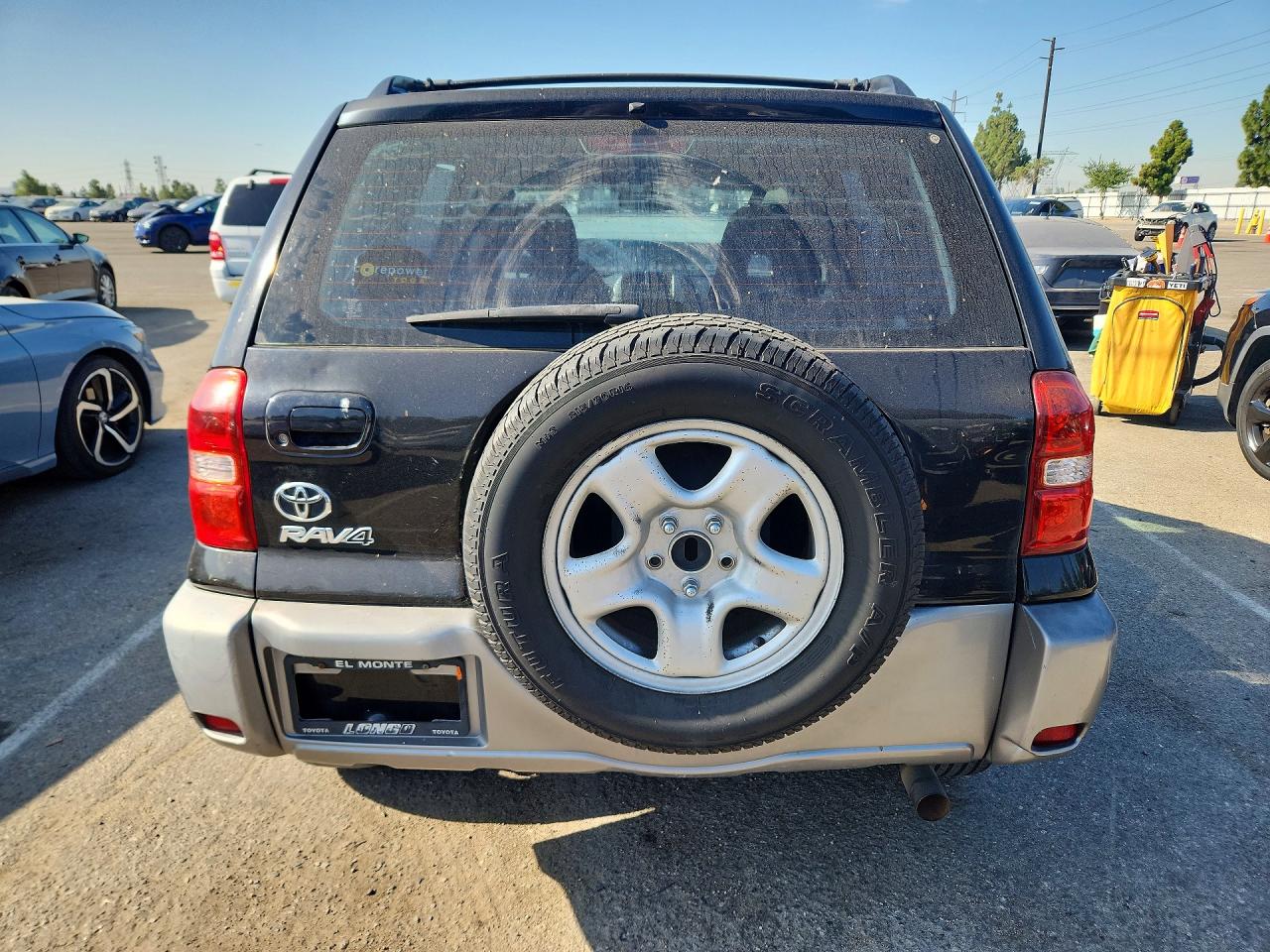 2005 Toyota Rav4 Base Черный vin: JTEGD20V950064826
