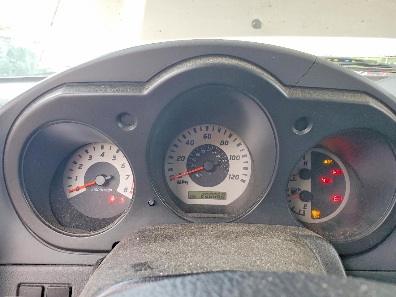 2004 Nissan Frontier Crew Cab Xe V6 Silver vin: 1N6ED27TX4C410702