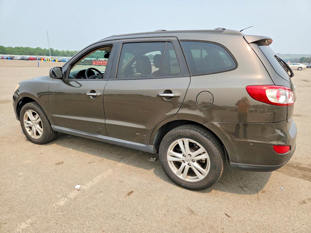 2011 Hyundai Santa Fe Limited Brown vin: 5XYZKDAG3BG010510
