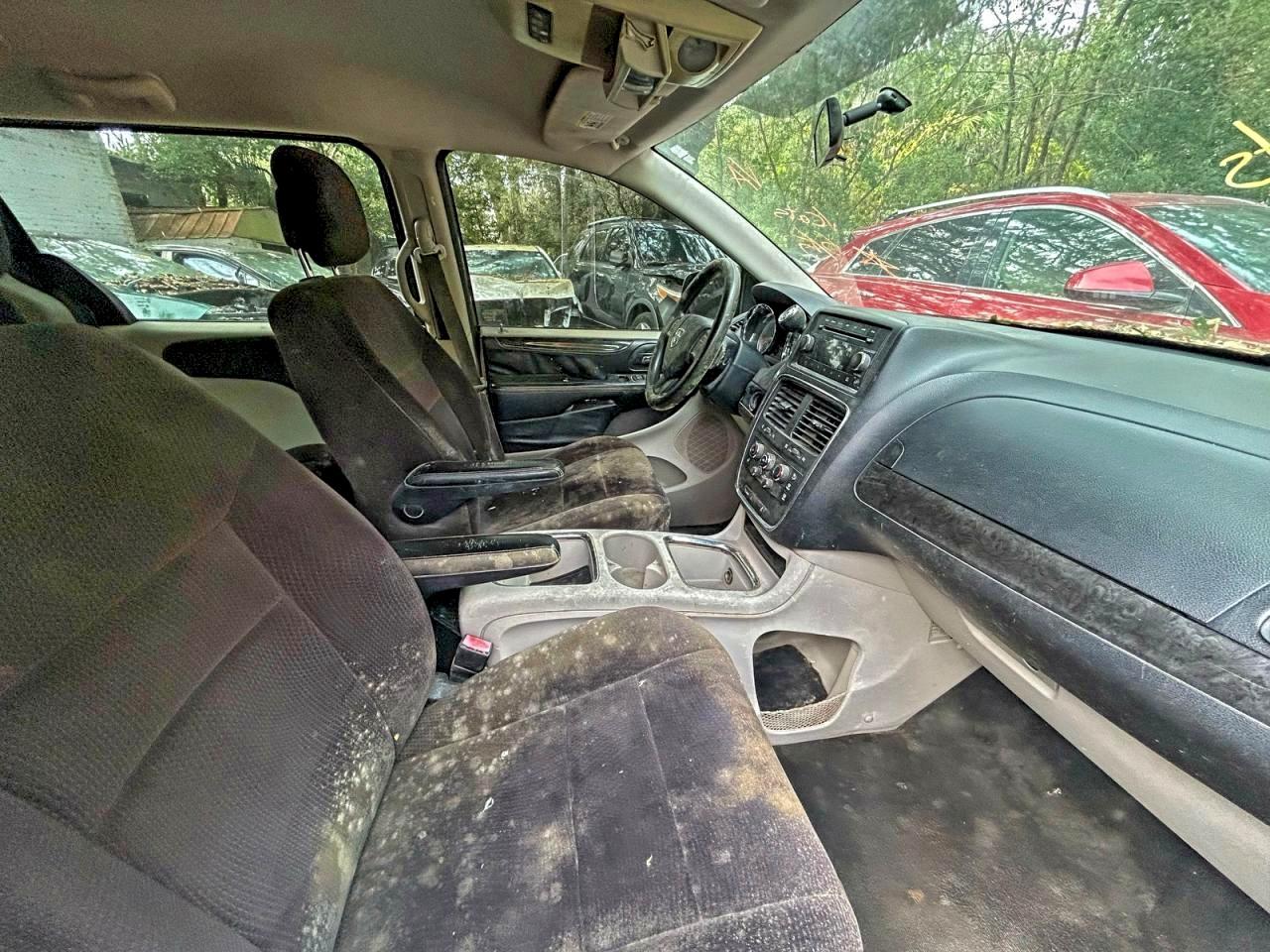 2014 Dodge Grand Caravan Sxt Black vin: 2C4RDGCG9ER128683