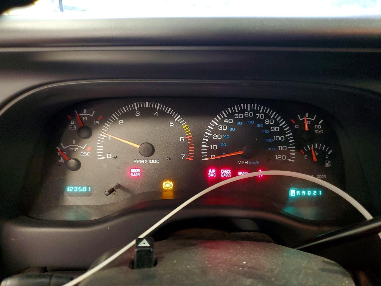 2000 Dodge Dakota Quad White vin: 1B7GG2AN1YS661455