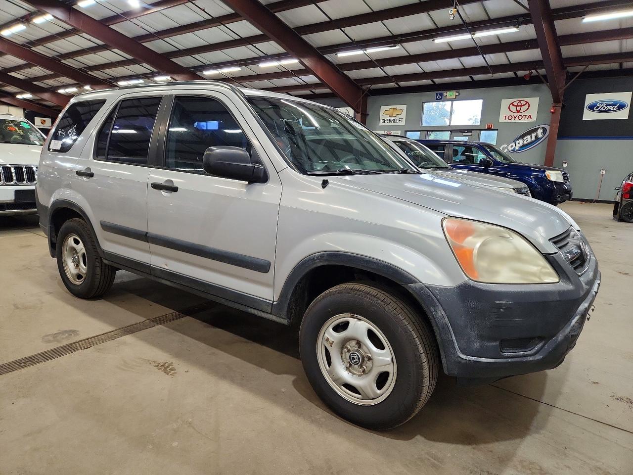 2002 Honda Cr-v Silver vin: JHLRD68422C021023