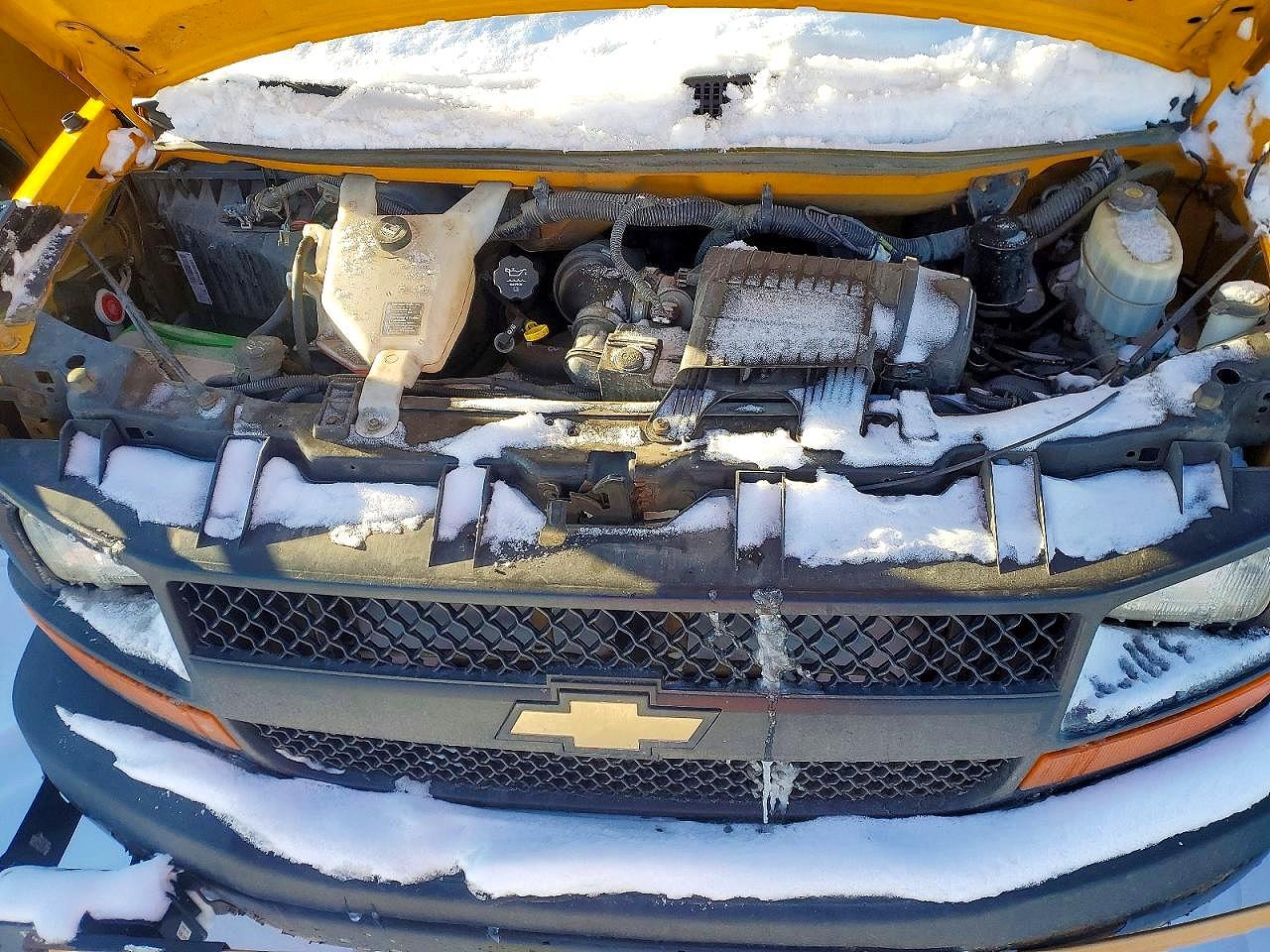 2011 Chev Express Cutaway G3500 Желтый vin: 1GB3G3BG0B1170283