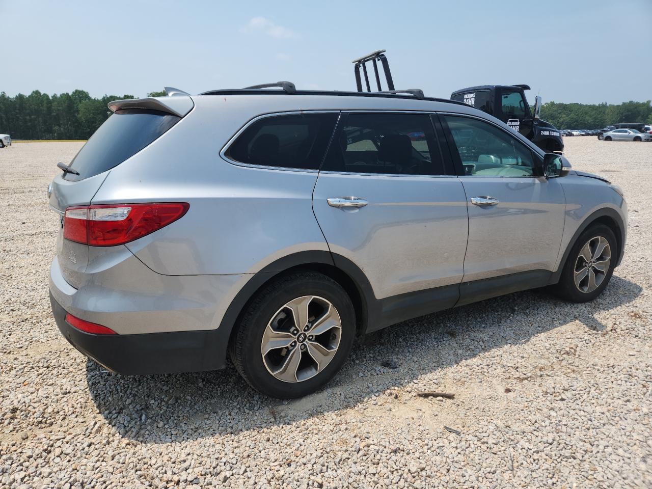 2013 Hyundai Santa Fe Gls Silver vin: KM8SN4HFXDU003167