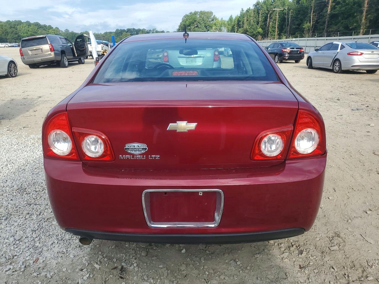 2011 Chevrolet Malibu Ltz Red vin: 1G1ZE5E17BF257348