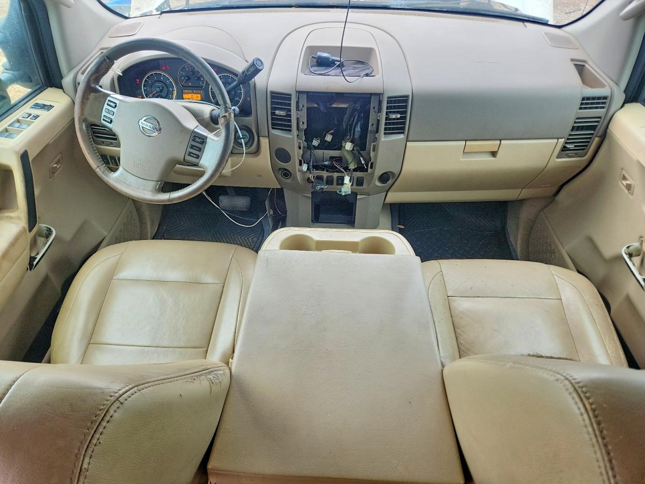 2009 Nissan Titan Xe Ffv White vin: 1N6BA07D69N316529