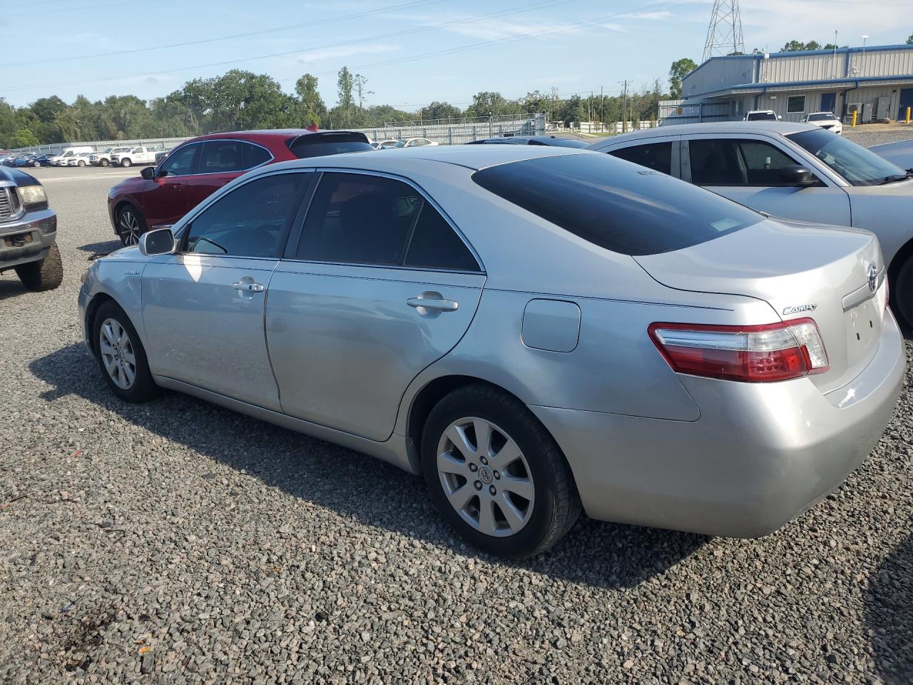 2007 Toyota Camry Hybrid Silver vin: 4T1BB46K37U002018