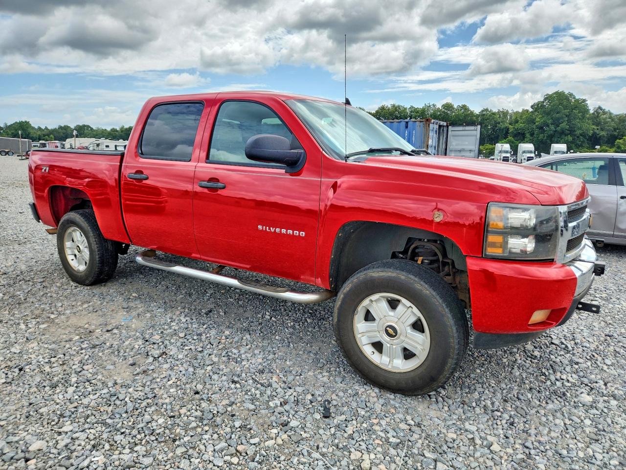 2011 Chevrolet Silverado C1500 Lt Red vin: 3GCPCSE01BG136159