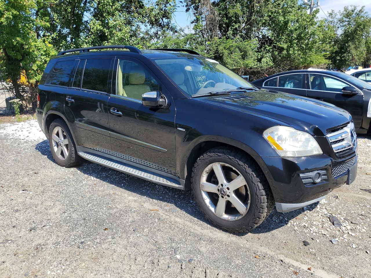 2009 Mercedes-benz Gl Black vin: 4JGBF25EX9A497584