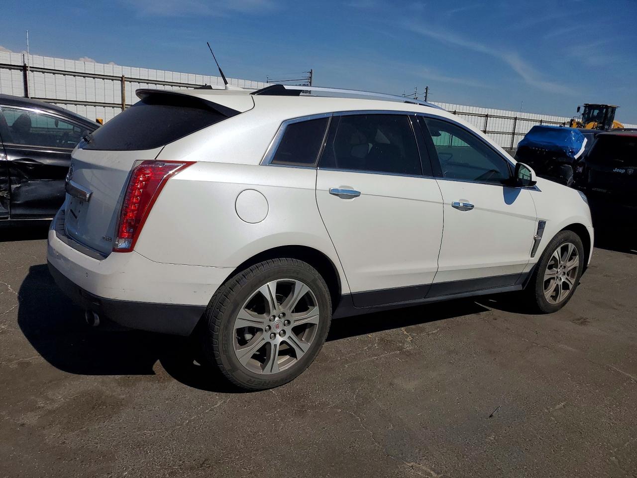 2012 Cadillac Srx Premium Collection White vin: 3GYFNCE37CS622134