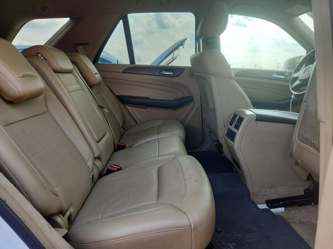 2014 Mercedes-benz Ml 350 Bluetec White vin: 4JGDA2EB9EA356934