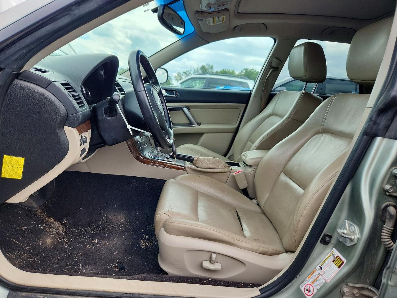 2009 Subaru Outback 2.5i Limited Green vin: 4S4BP66CX97337493
