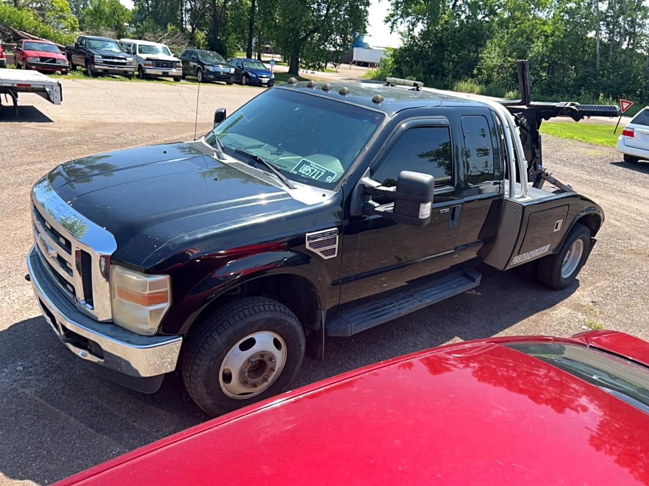 2009 Ford F350 Super Duty Black vin: 1FDWX37R59EB26507