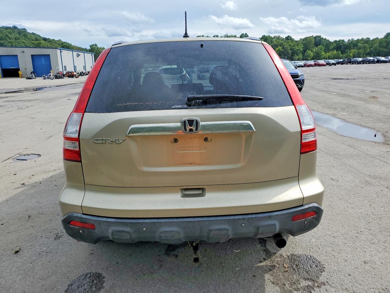 2007 Honda Cr-v Ex Бежевый vin: JHLRE485X7C068852
