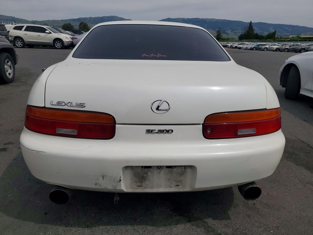 1994 Lexus Sc 300 Base White vin: JT8JZ31C5R0018509