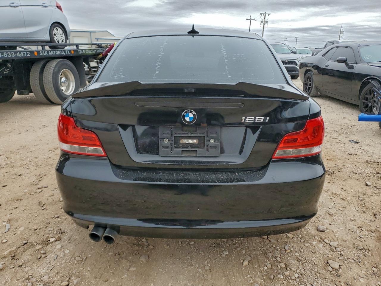 2013 Bmw 128 I Black vin: WBAUP7C53DVP24235