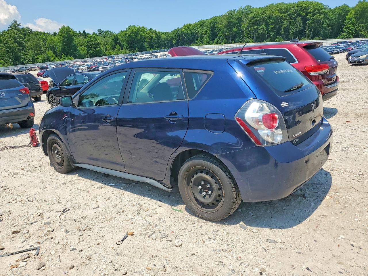 2009 Pontiac Vibe Синий vin: 5Y2SP67079Z462500