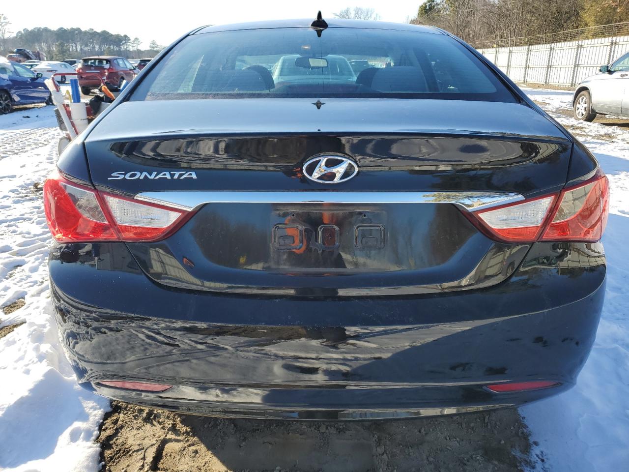 2013 Hyundai Sonata Gls Black vin: 5NPEB4AC7DH725779