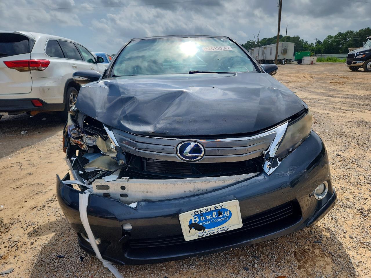 2010 Lexus Hs 250h Black vin: JTHBB1BA0A2017724