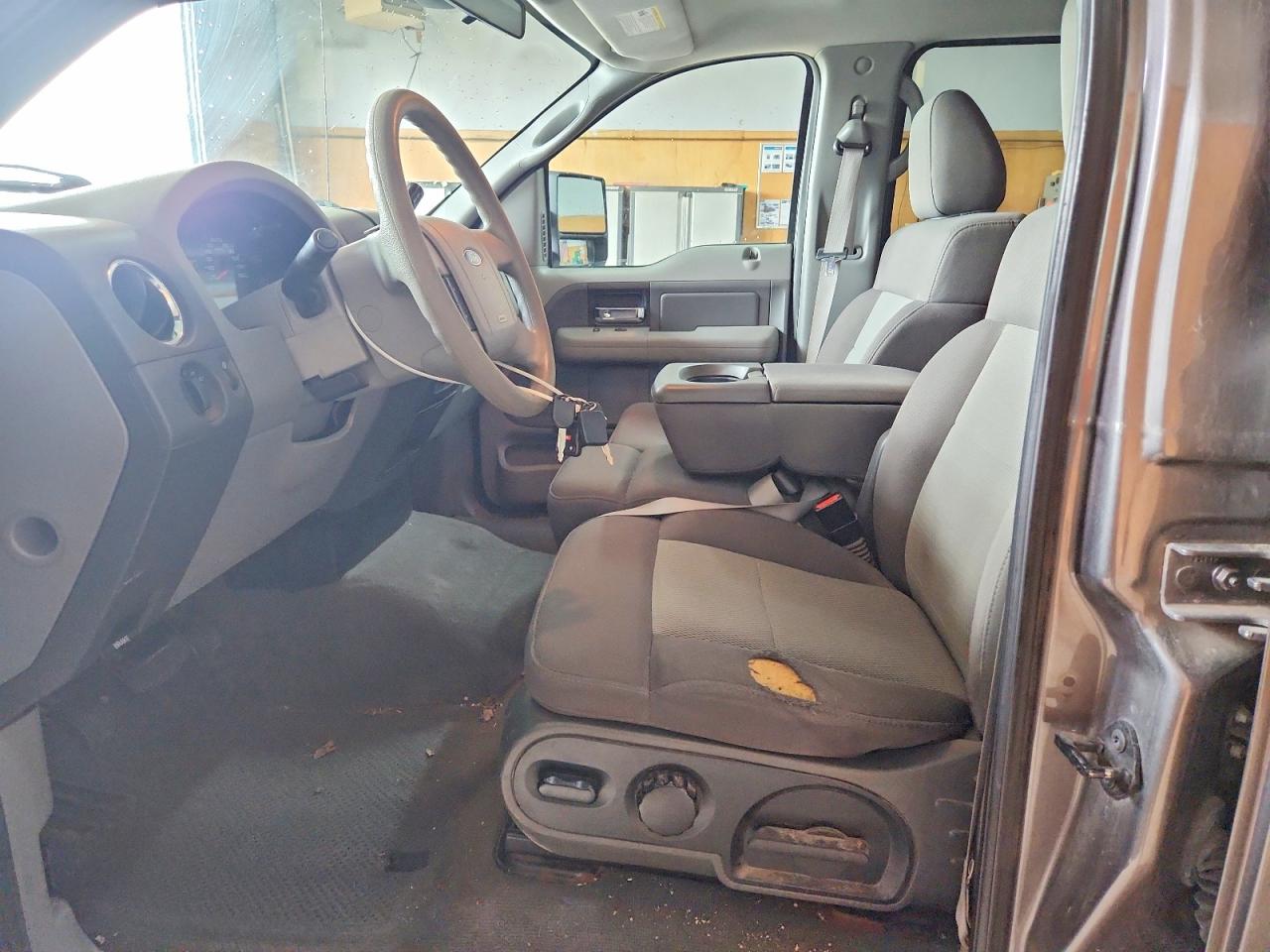 2005 Ford F150 Supercrew Gray vin: 1FTPW145X5KE90094