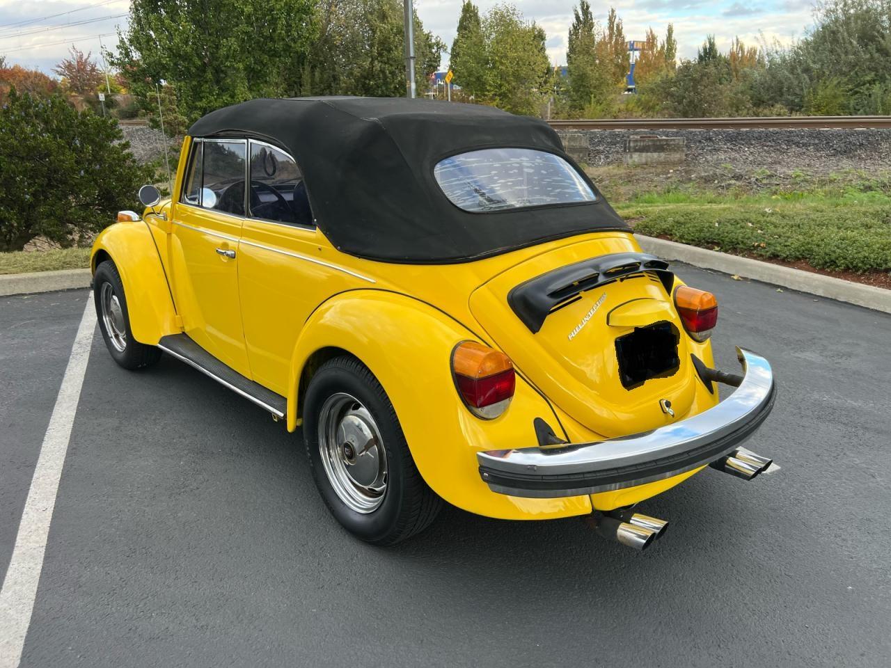 1979 Volkswagen Beetle Желтый vin: 1592000623