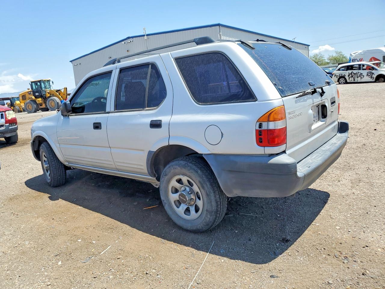 1998 Isuzu Rodeo S Silver vin: 4S2CK58W9W4306956