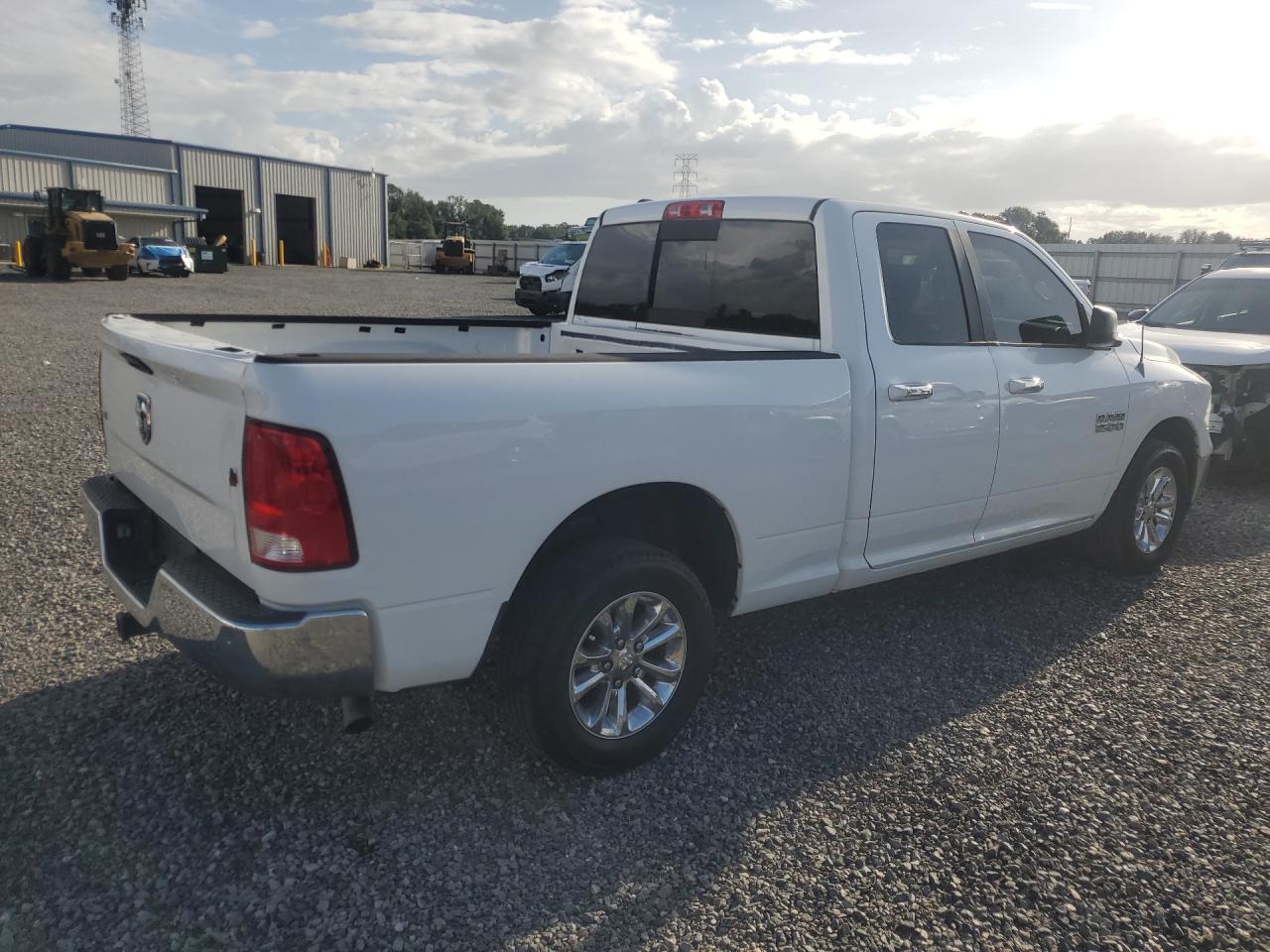 2013 Ram 1500 Slt White vin: 1C6RR6GG3DS679850