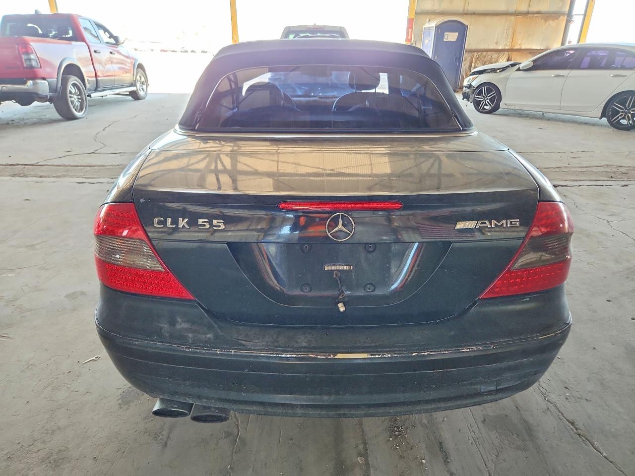 2004 Mercedes-benz Clk 55 Amg Black vin: WDBTK76G44T031677