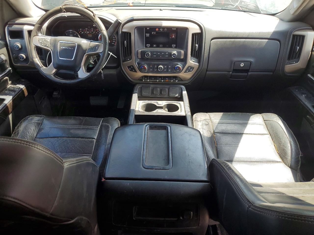 2014 Gmc Sierra K1500 Denali Черный vin: 3GTU2WEC4EG373434