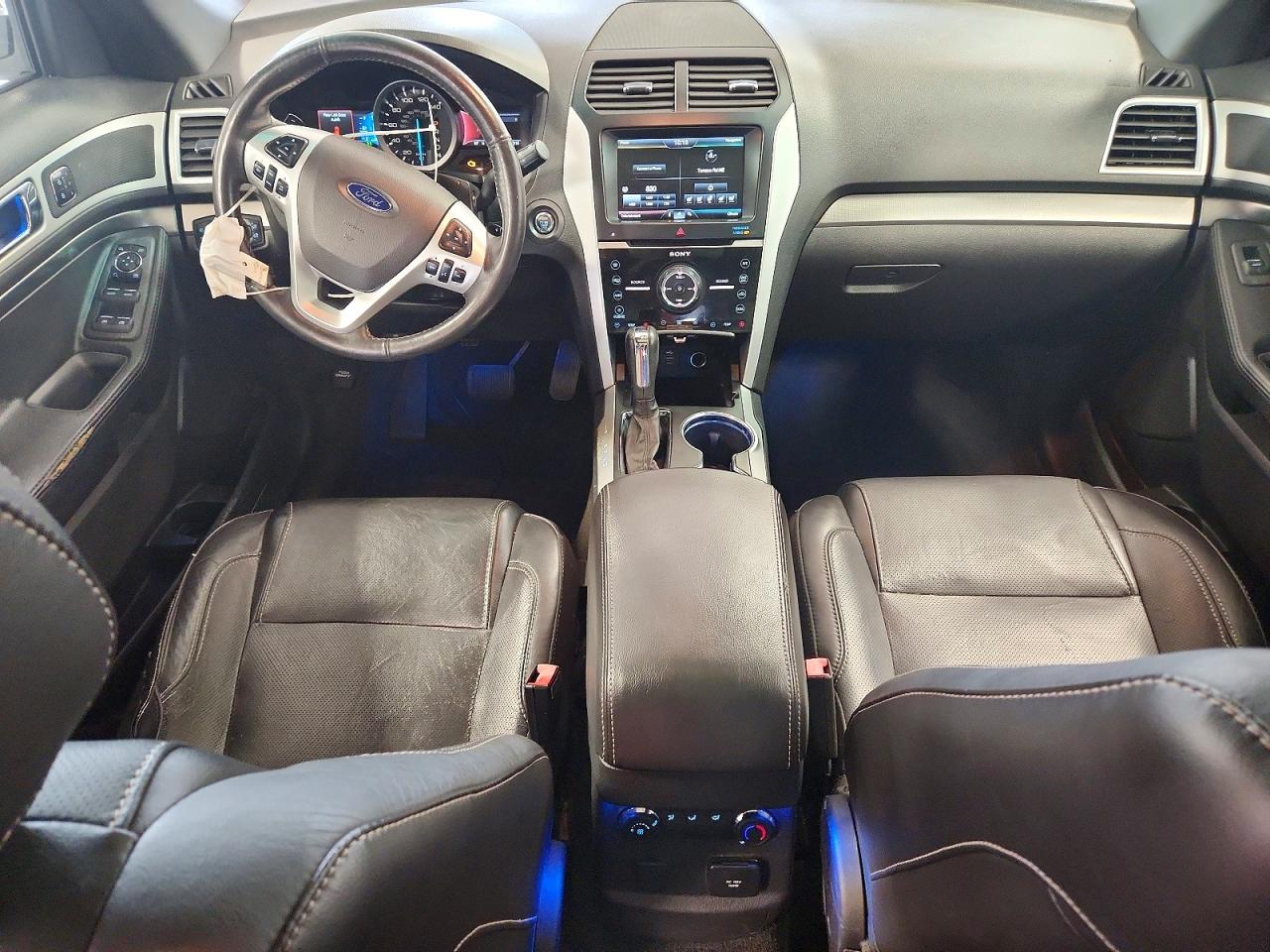 2015 Ford Explorer Sport White vin: 1FM5K8GT3FGA40647