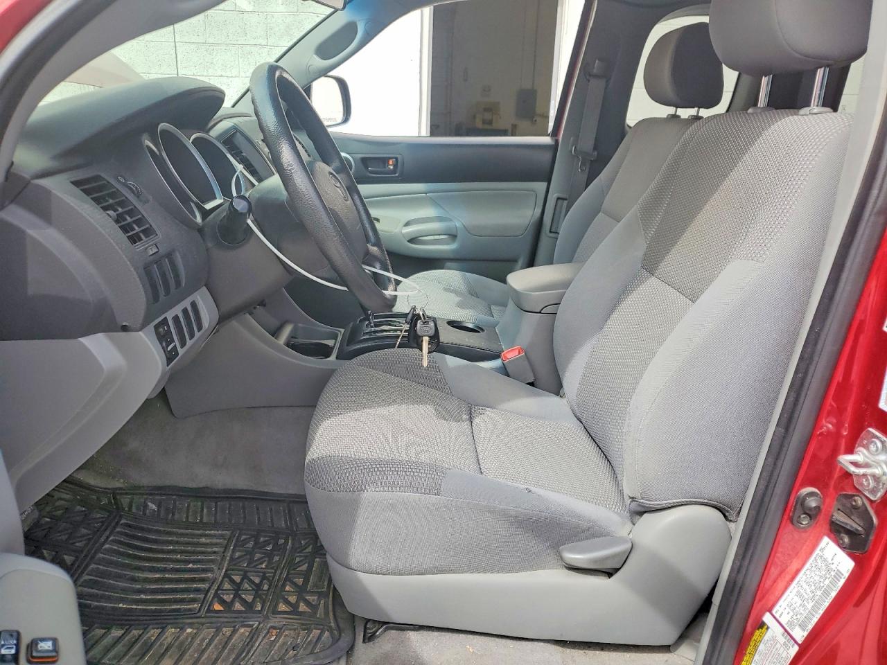 2007 Toyota Tacoma Access Cab Red vin: 5TETX22N47Z357270