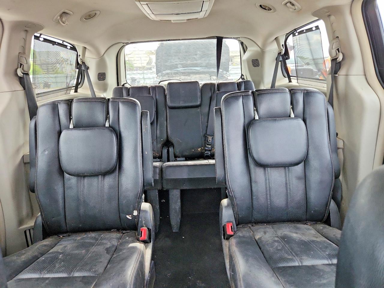 2014 Chrysler Town And Country Touring-l Black vin: 2C4RC1CG9ER316605