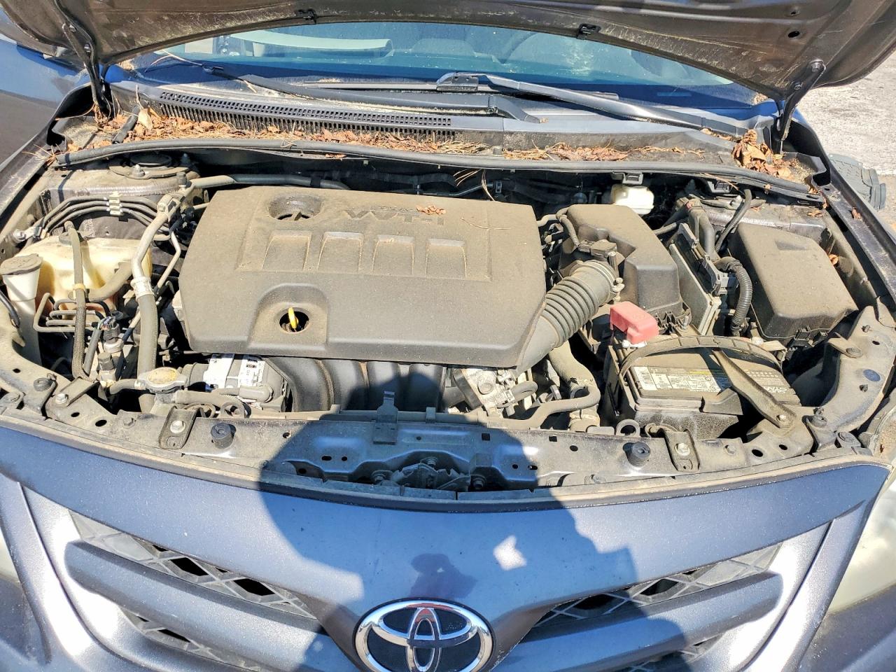 2012 Toyota Corolla L Gray vin: 5YFBU4EE3CP010640