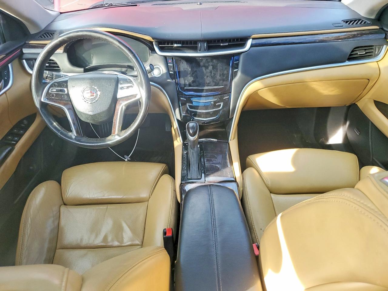 2013 Cadillac Xts Premium Collection Red vin: 2G61S5S36D9160983