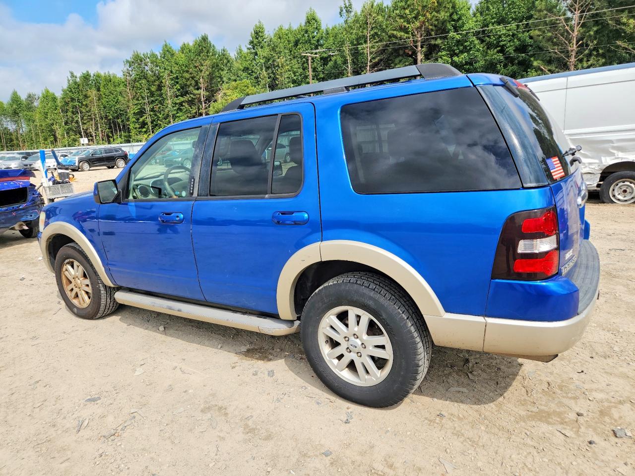 2010 Ford Explorer Eddie Bauer Blue vin: 1FMEU6EE1AUA43124