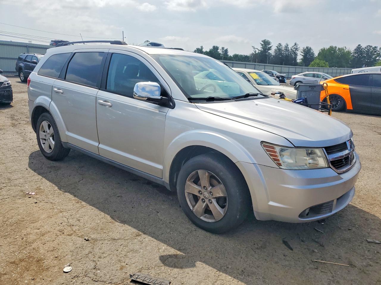 2010 Dodge Journey Sxt Серебряный vin: 3D4PG5FV6AT147358