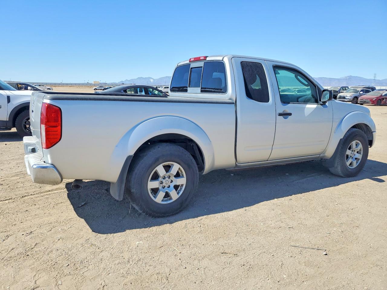 2005 Nissan Frontier Se Silver vin: 1N6AD06U05C424820