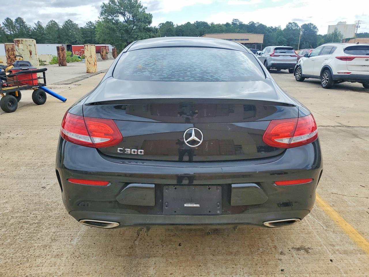 2017 Mercedes-benz C 300 Черный vin: WDDWJ4JB2HF360545