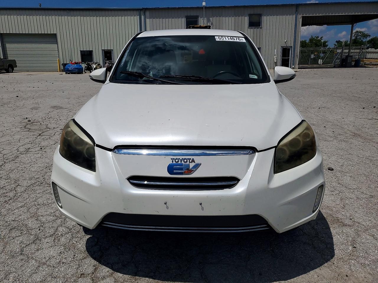 2013 Toyota Rav4 Ev Base Белый vin: 2T3YL4DV4DW002262